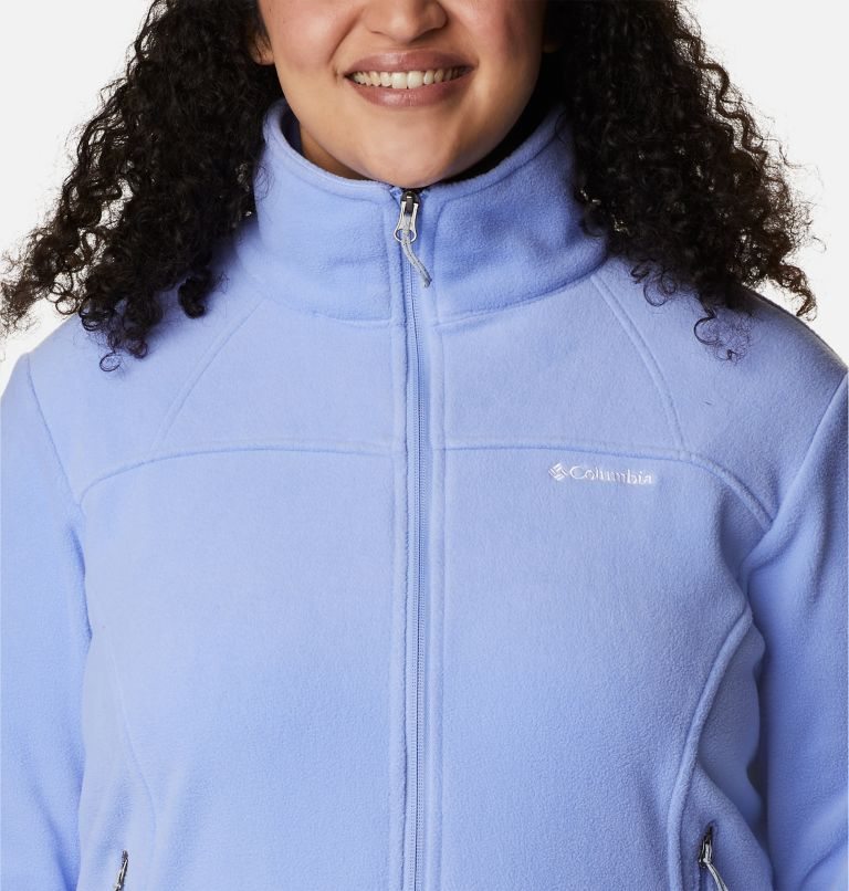 Women's Columbia Fast Trek II Jackets Blue | Plus Size CA-Q6013